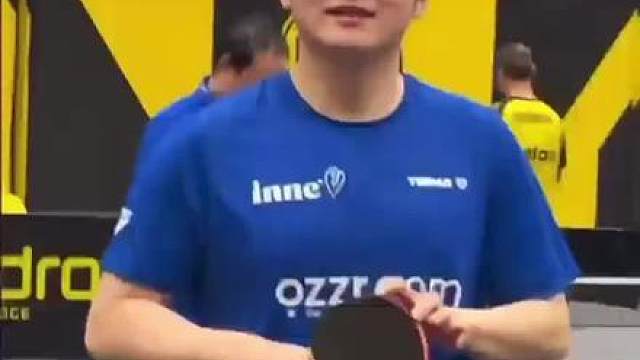 乒乓球德甲联赛，萨尔布吕肯客场2-3不敌多特蒙德，樊振东一单独得两分。