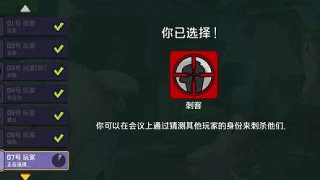 刺客真是这游戏最好玩的 刺客就是刺激