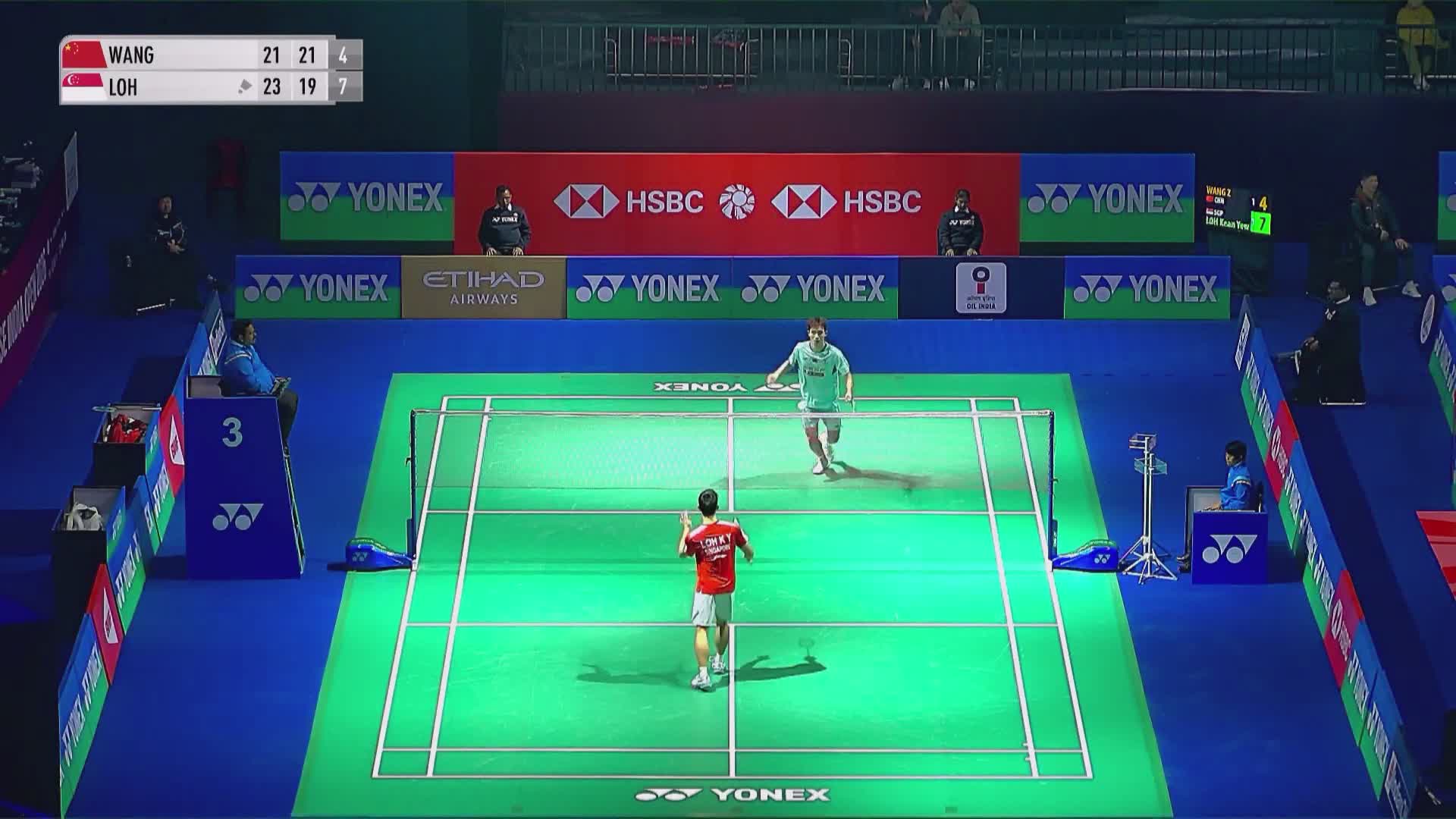 男单	王正行vs骆建佑 2026印度羽毛球公开赛