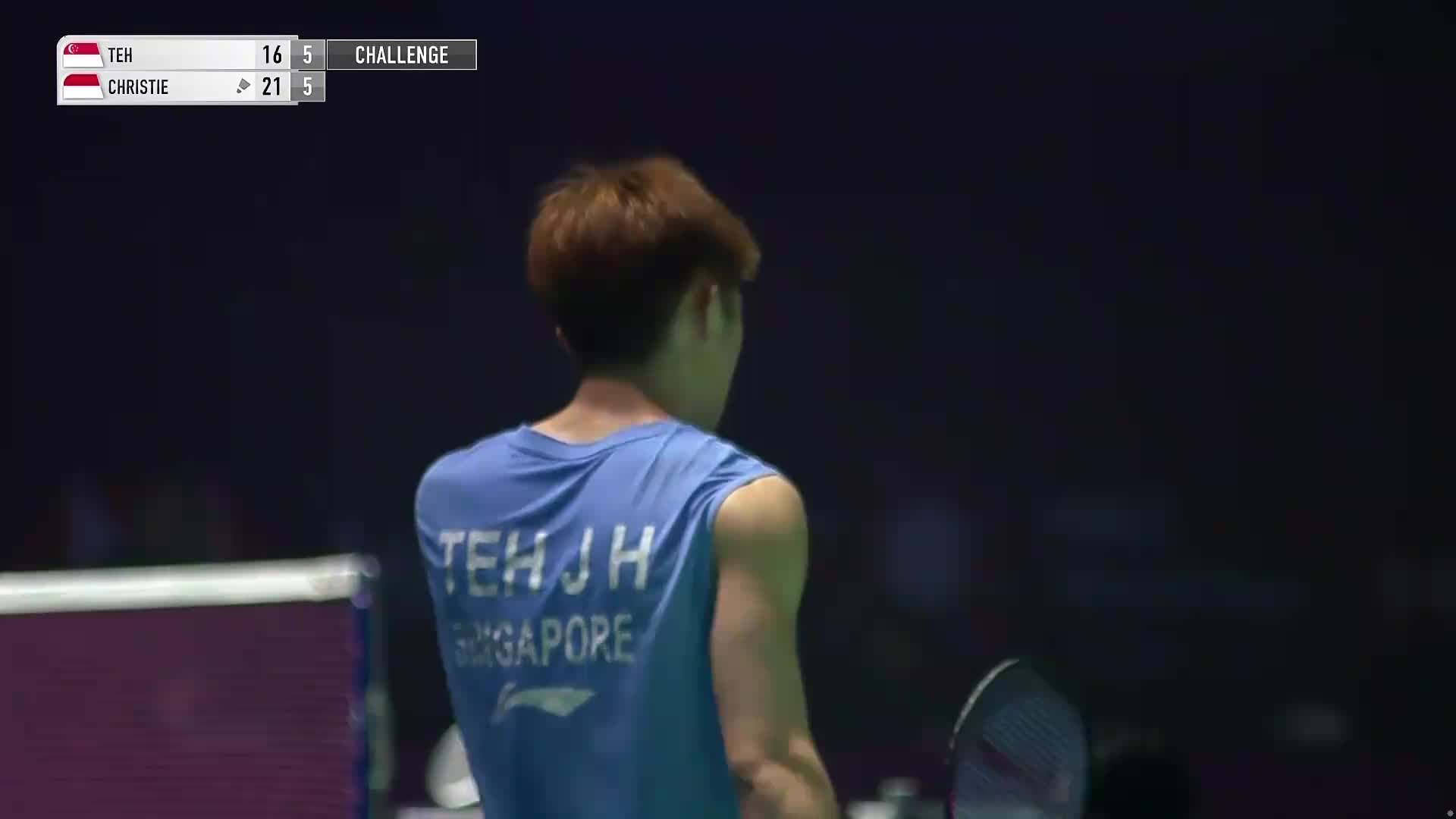 男单	郑加恒vs乔纳坦 2026印度羽毛球公开赛