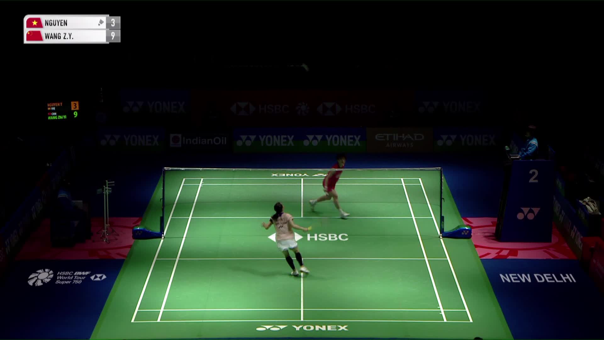 阮翠玲VS王祉怡 2026印度羽毛球公开赛