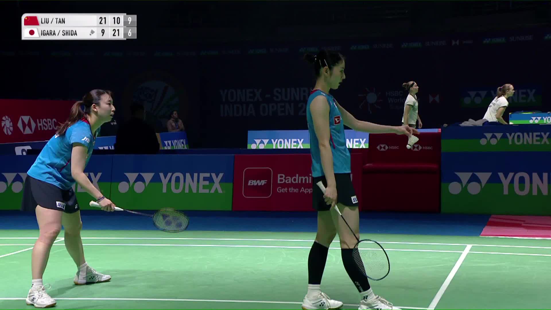 刘圣书/谭宁VS五十岚有纱/志田千阳 2026印度羽毛球公开赛