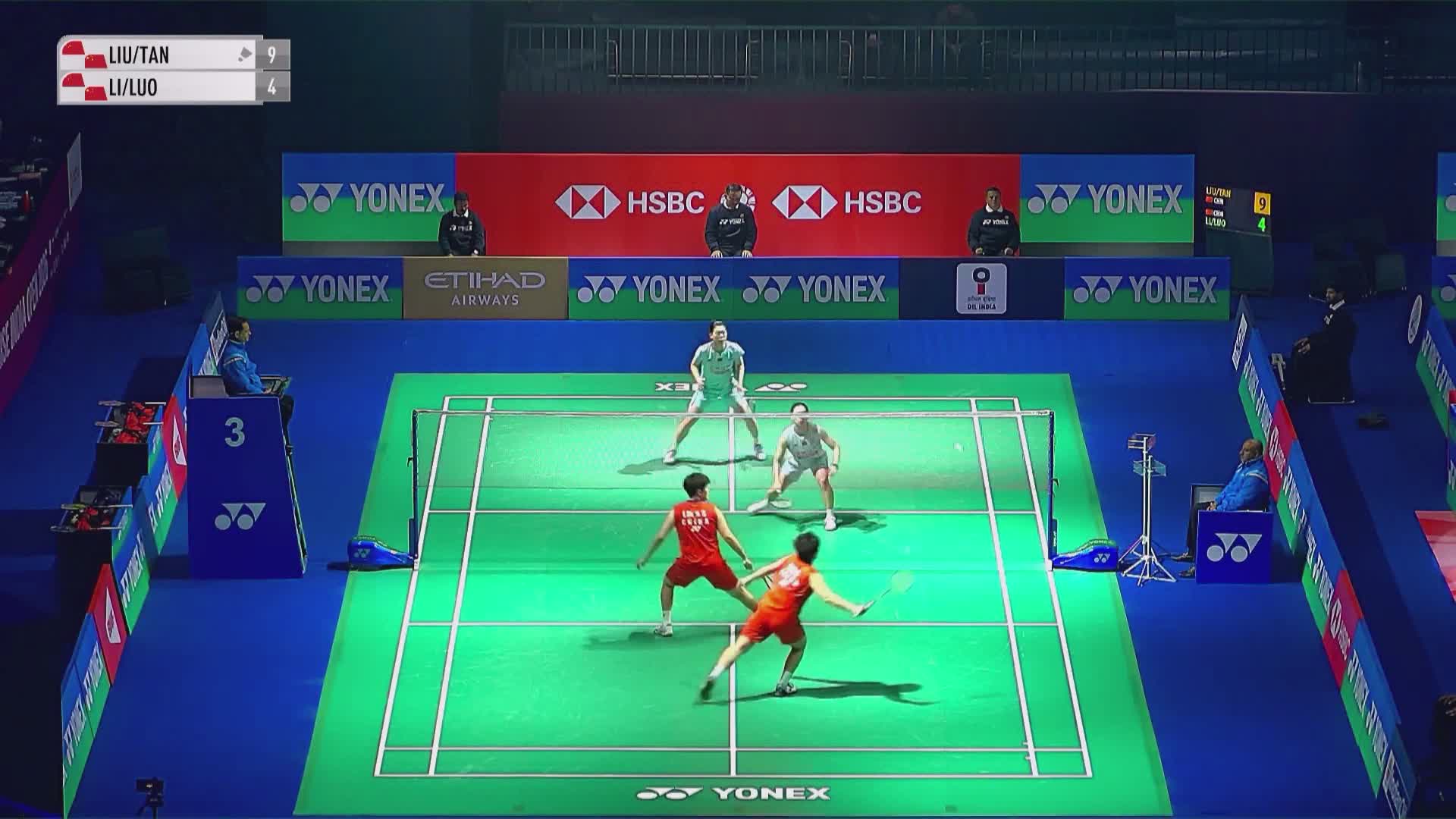 刘圣书/谭宁VS李怡婧/罗徐敏 2026印度羽毛球公开赛