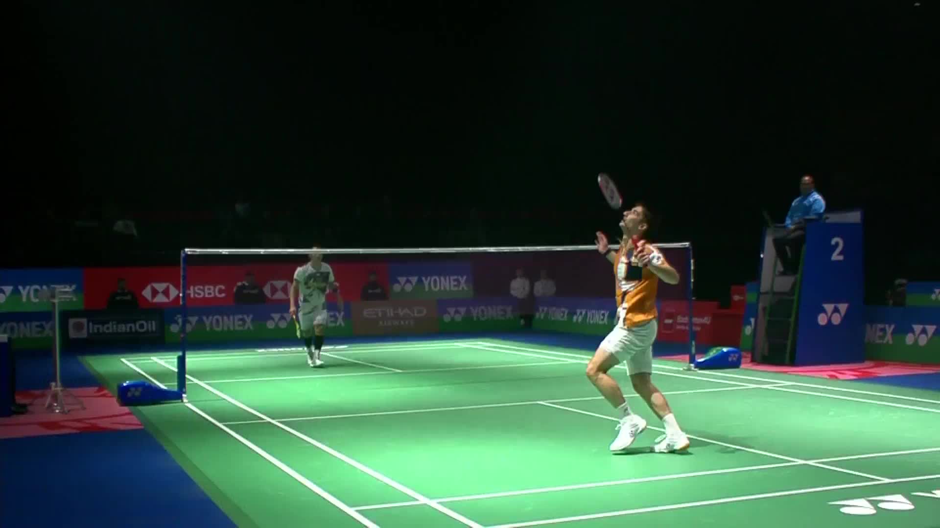 小波波夫VS乔纳坦 2026印度羽毛球公开赛