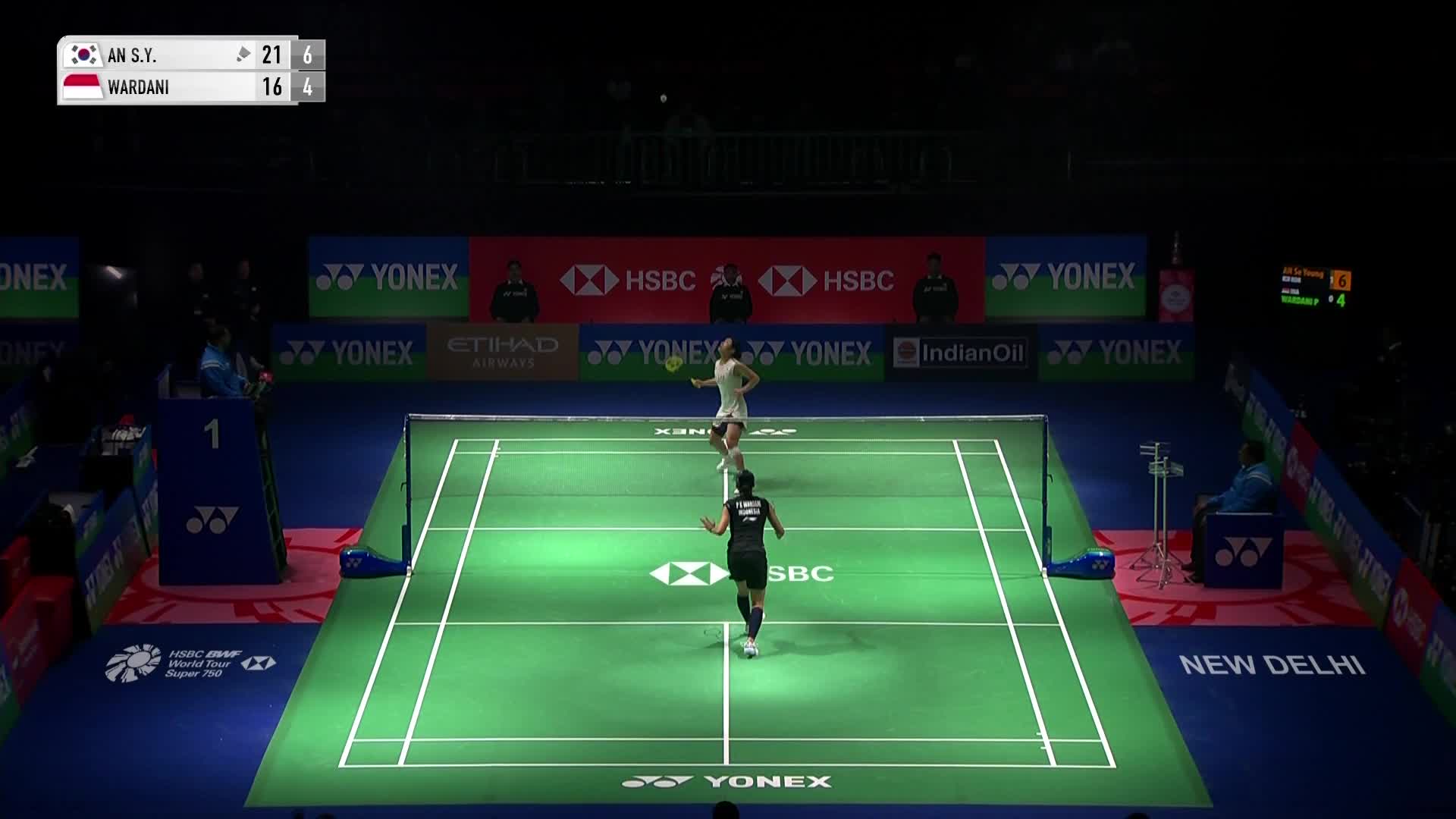 安洗莹VS瓦尔达尼 2026印度羽毛球公开赛