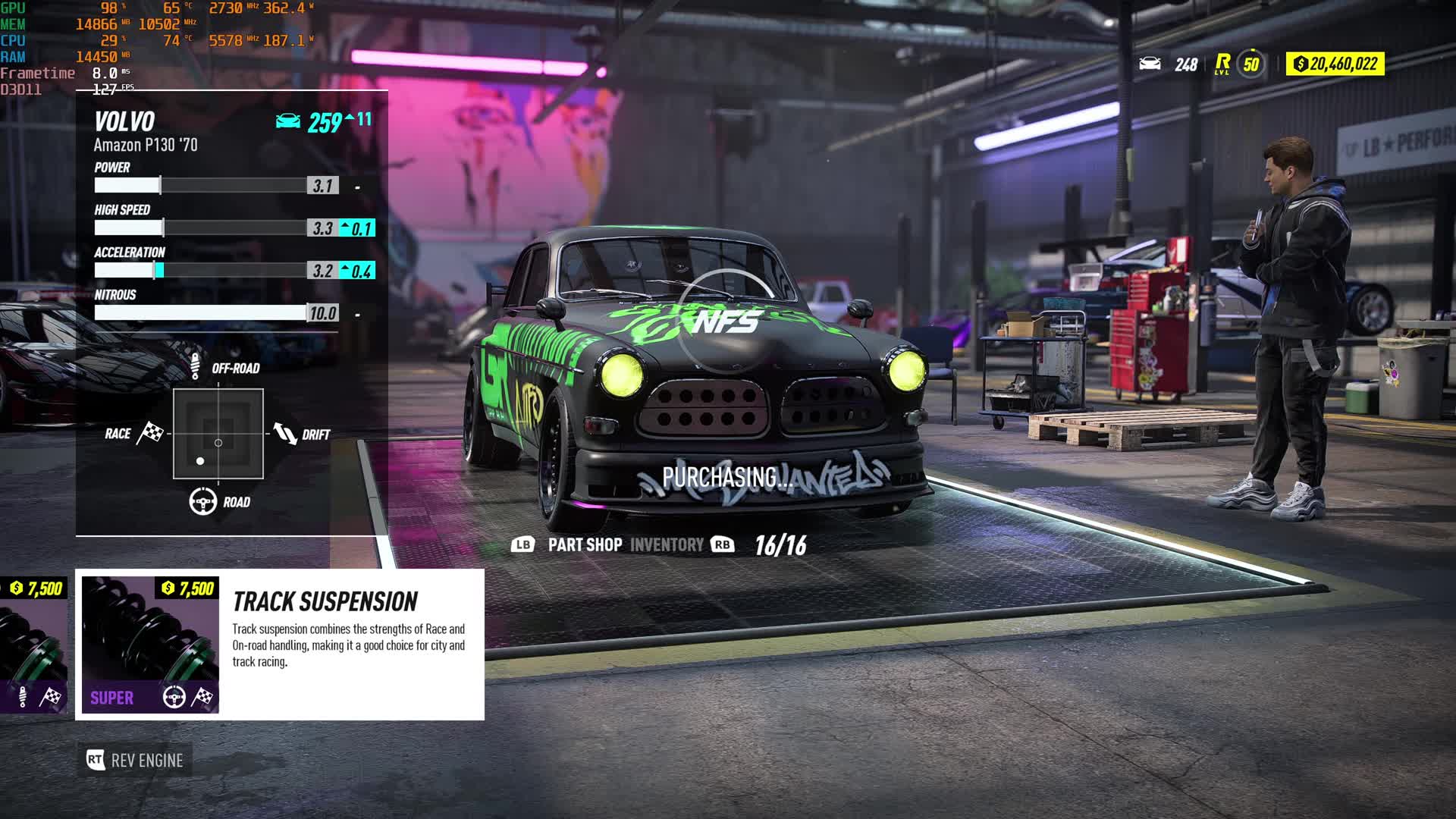 20260117 重建沃尔沃 Amazon P130 - NFS Heat - RTX 4090 -