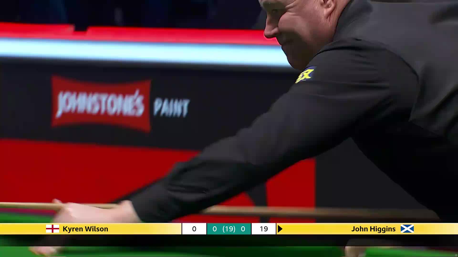 凯伦·威尔逊VS约翰·希金斯 2026斯诺克大师赛