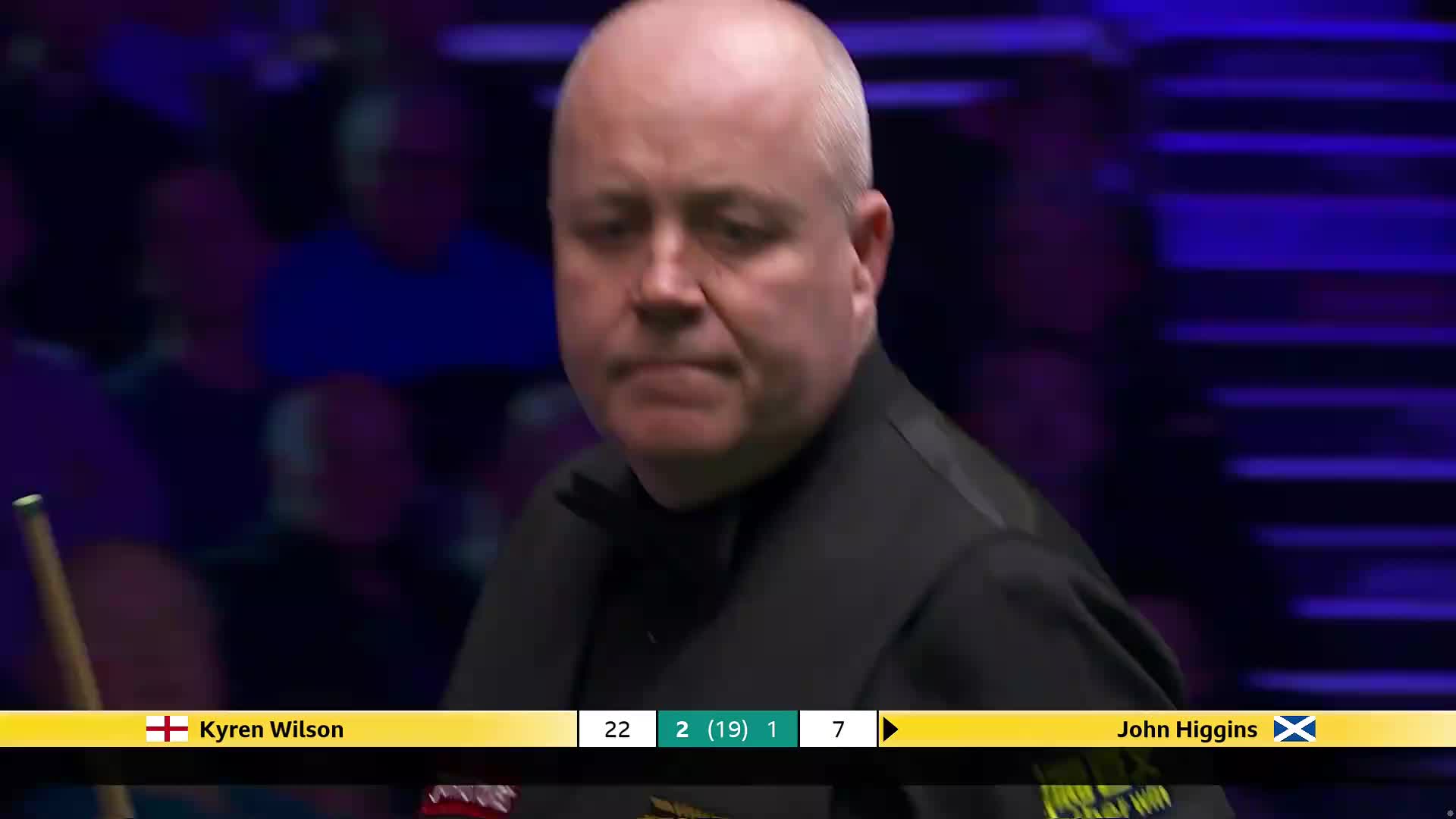 凯伦·威尔逊VS约翰·希金斯 2026斯诺克大师赛