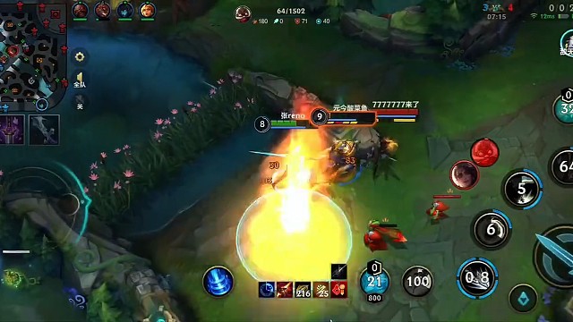 一局精彩的对战瞬间，谁能主宰战场？#英雄联盟