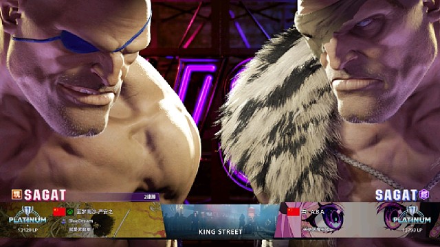 SF街霸6 严安之VS国服排位 反应速度与硬二择的快慢