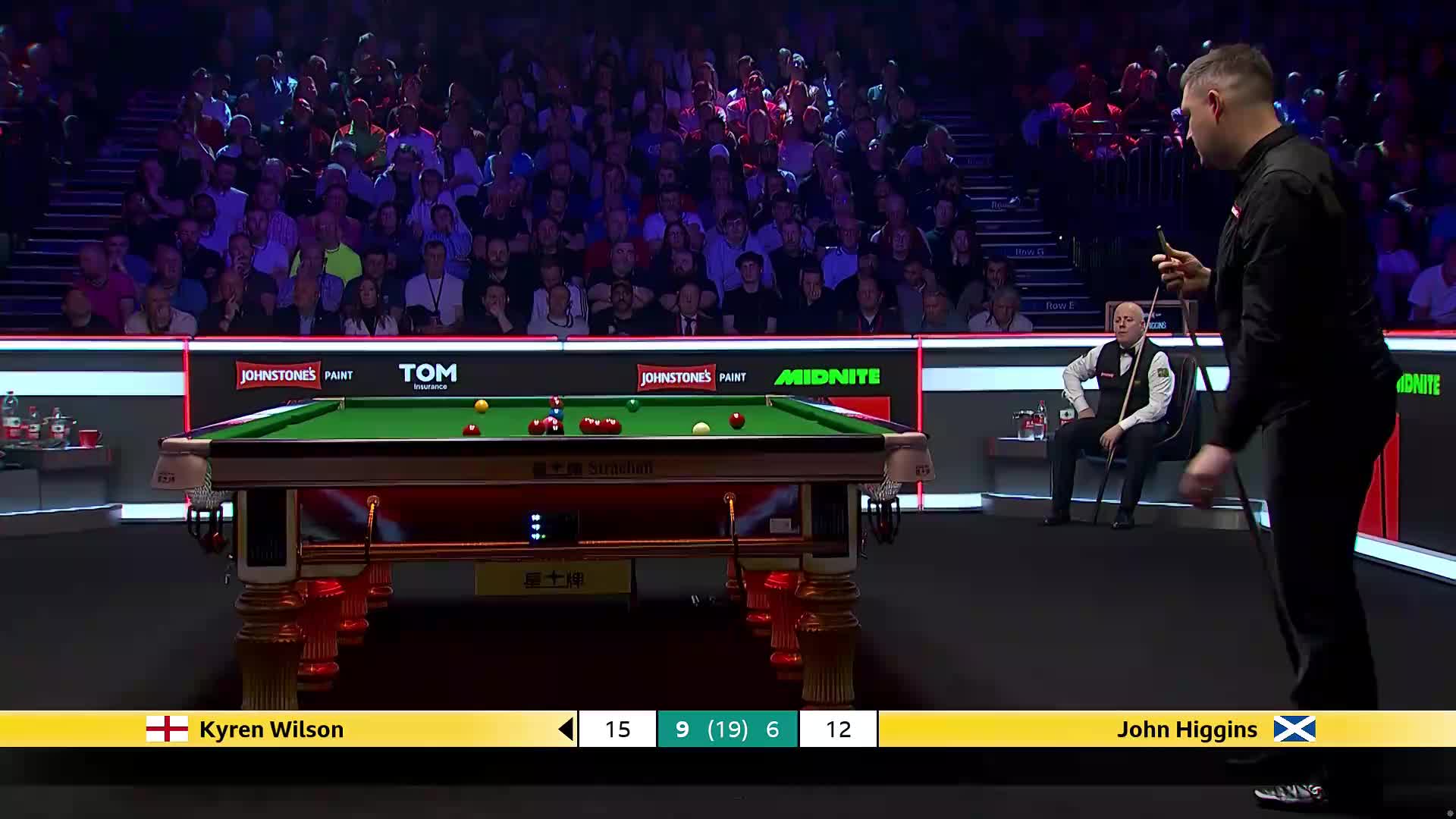 凯伦·威尔逊VS约翰·希金斯 2026斯诺克大师赛