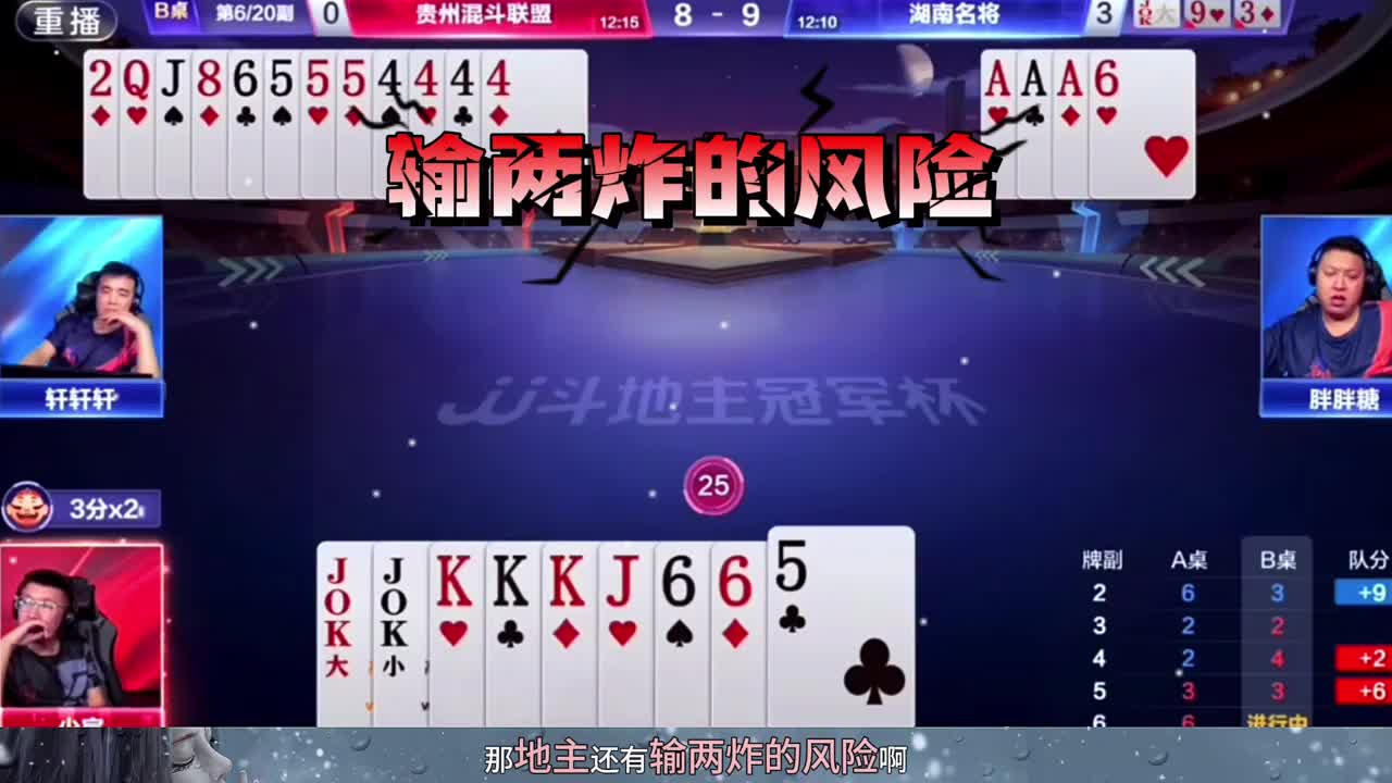 地主是必败无疑啊