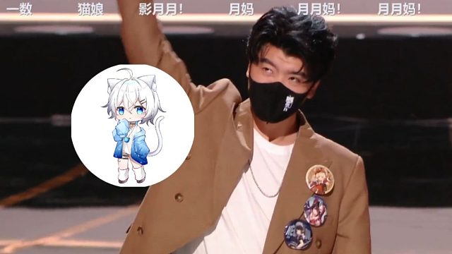 你的影月月连续三年百大，年年都带可莉去领奖