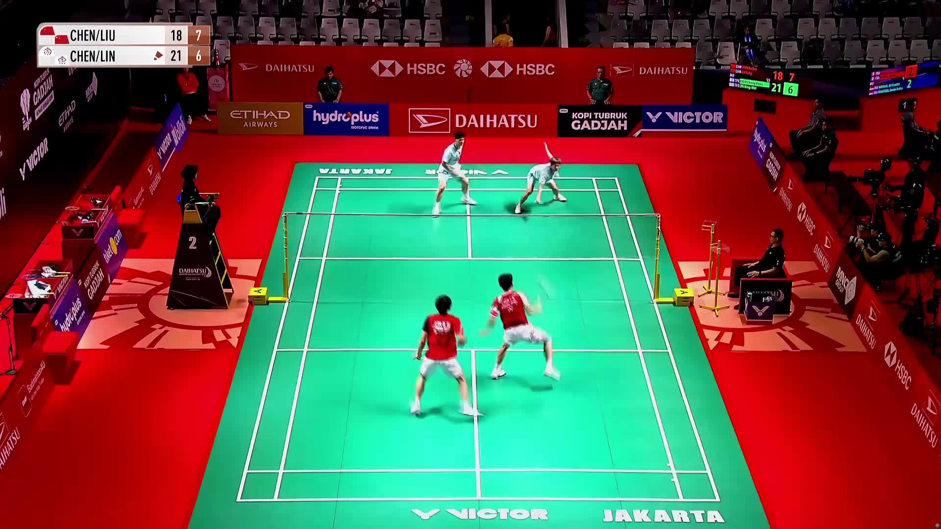 陈旭君/刘阳 vs 陈政宽/林秉纬  2026印尼羽毛球大师赛