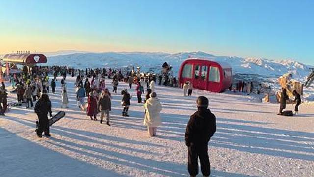 三分钟速通将军山最美下山路段