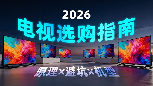 一个视频看懂电视怎么选？2026最全避坑机型推荐