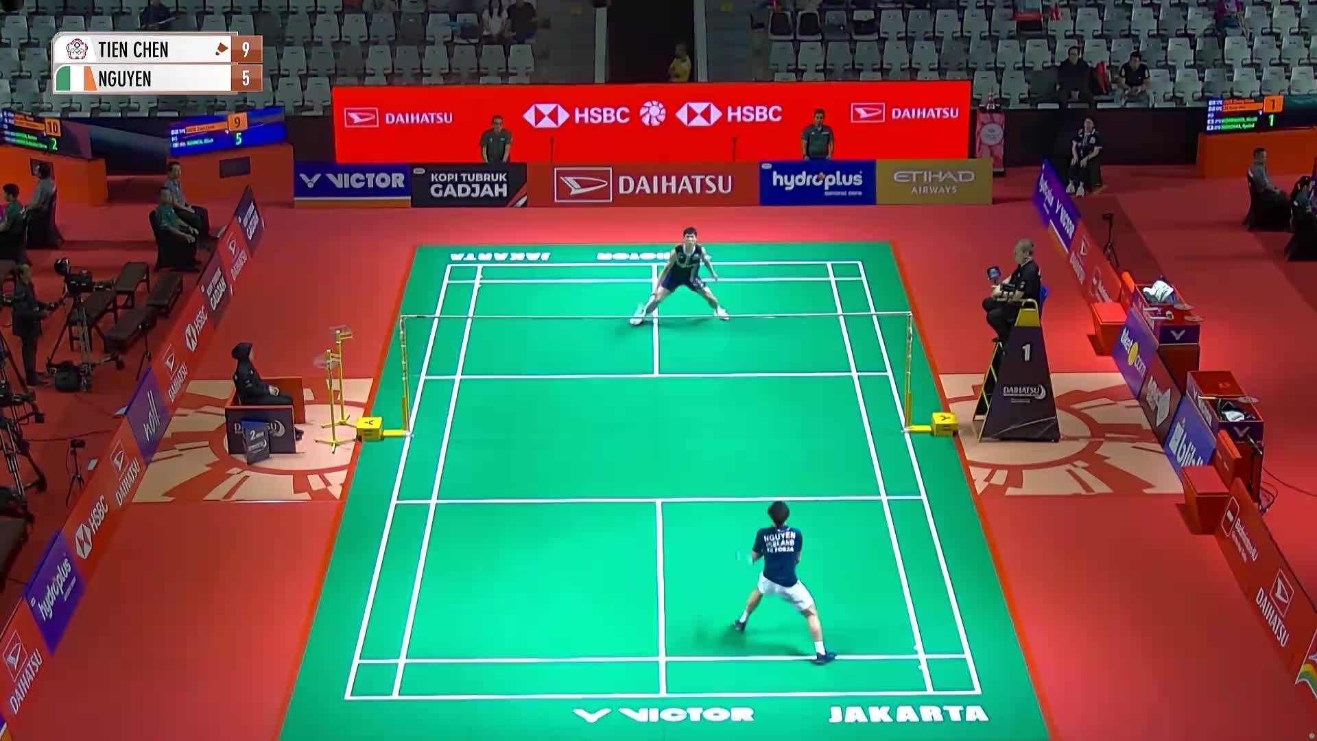 周天成vs阮日  2026印尼羽毛球大师赛