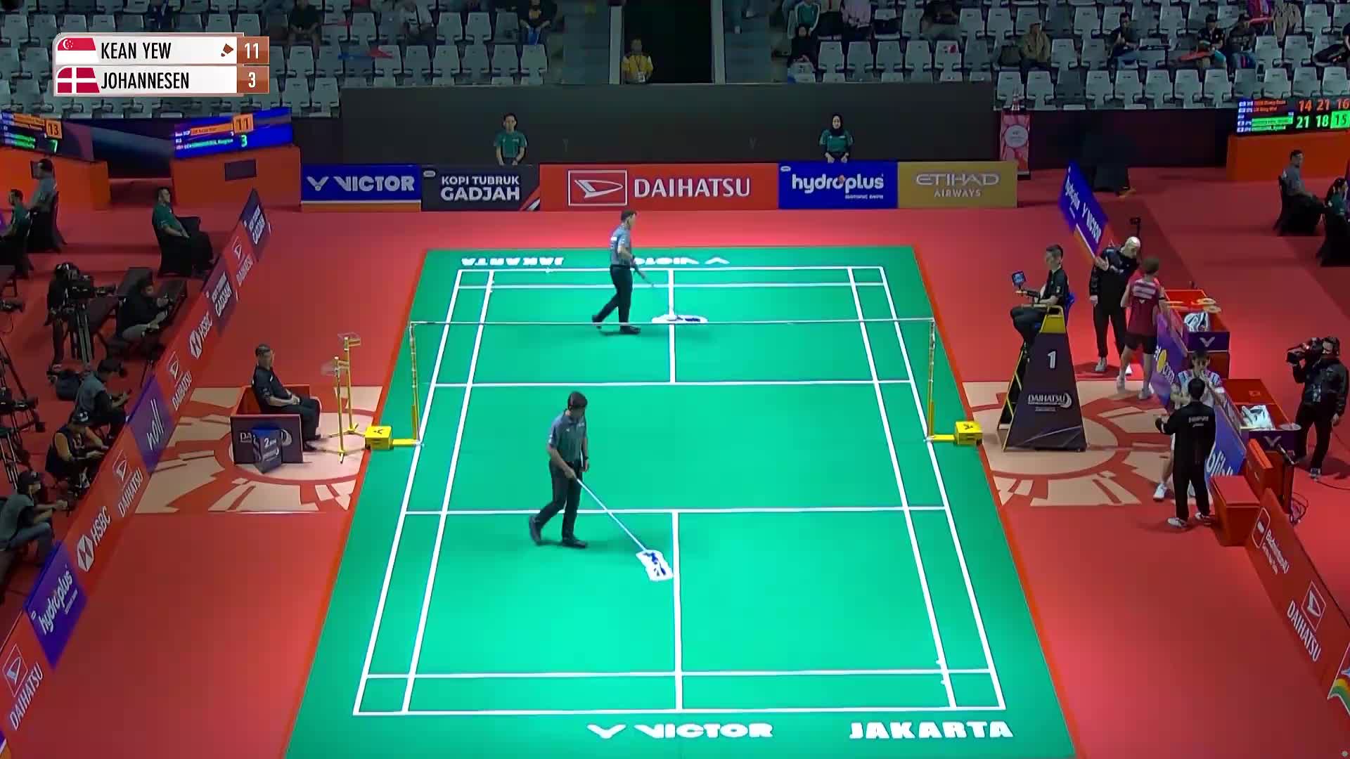 骆建佑vs马格纳斯  2026印尼羽毛球大师赛