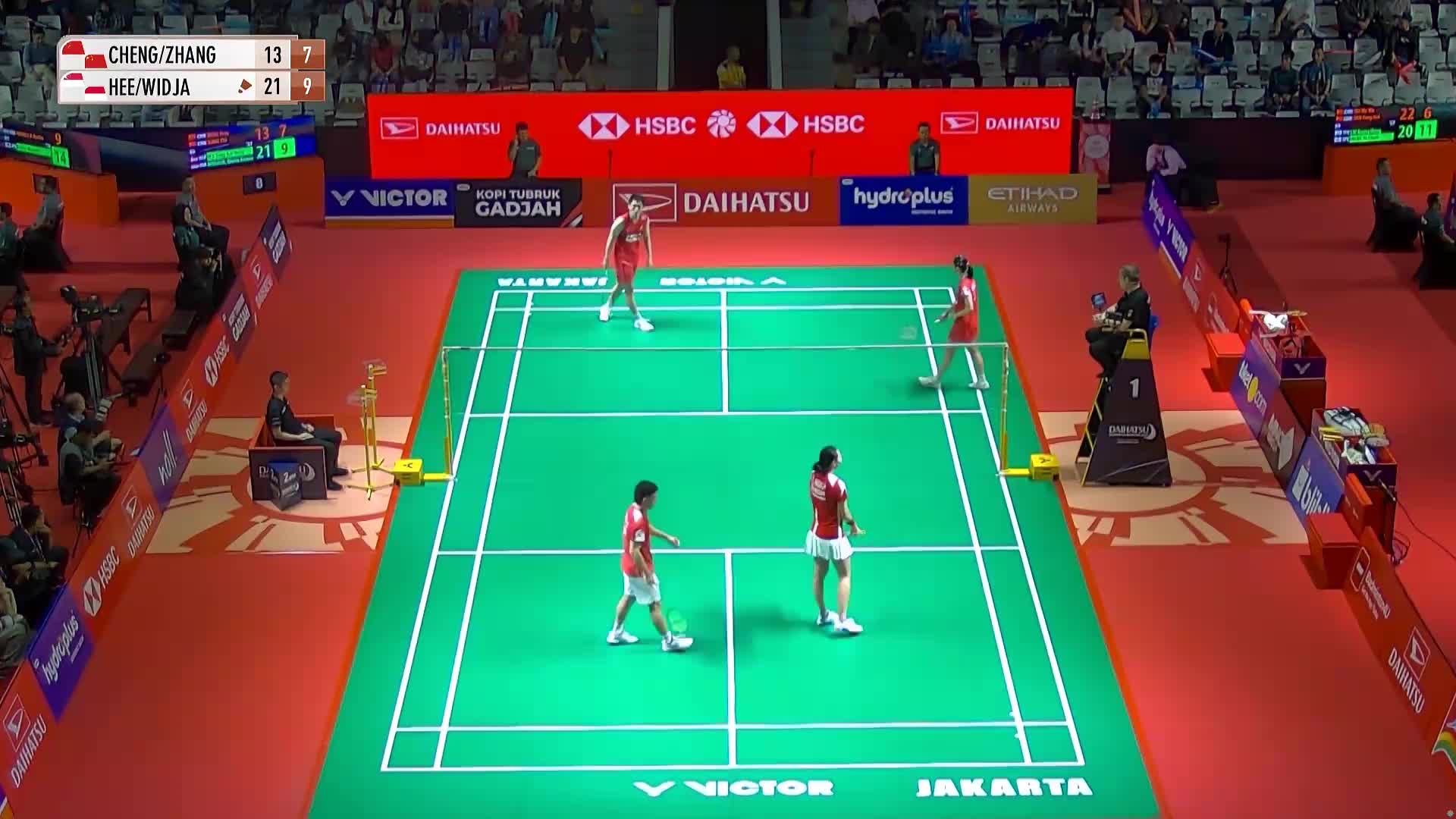 程星/张驰vs许永凯/维德佳佳  2026印尼羽毛球大师赛