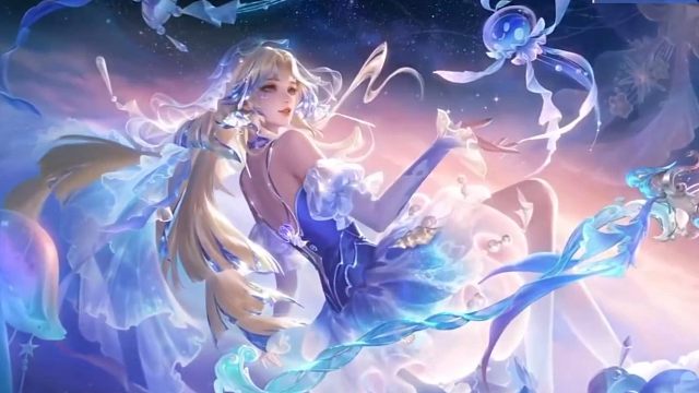 特地为了昭君的皮肤爆料看的直播，王昭君的FMVP皮肤真的好好看啊！绝美！