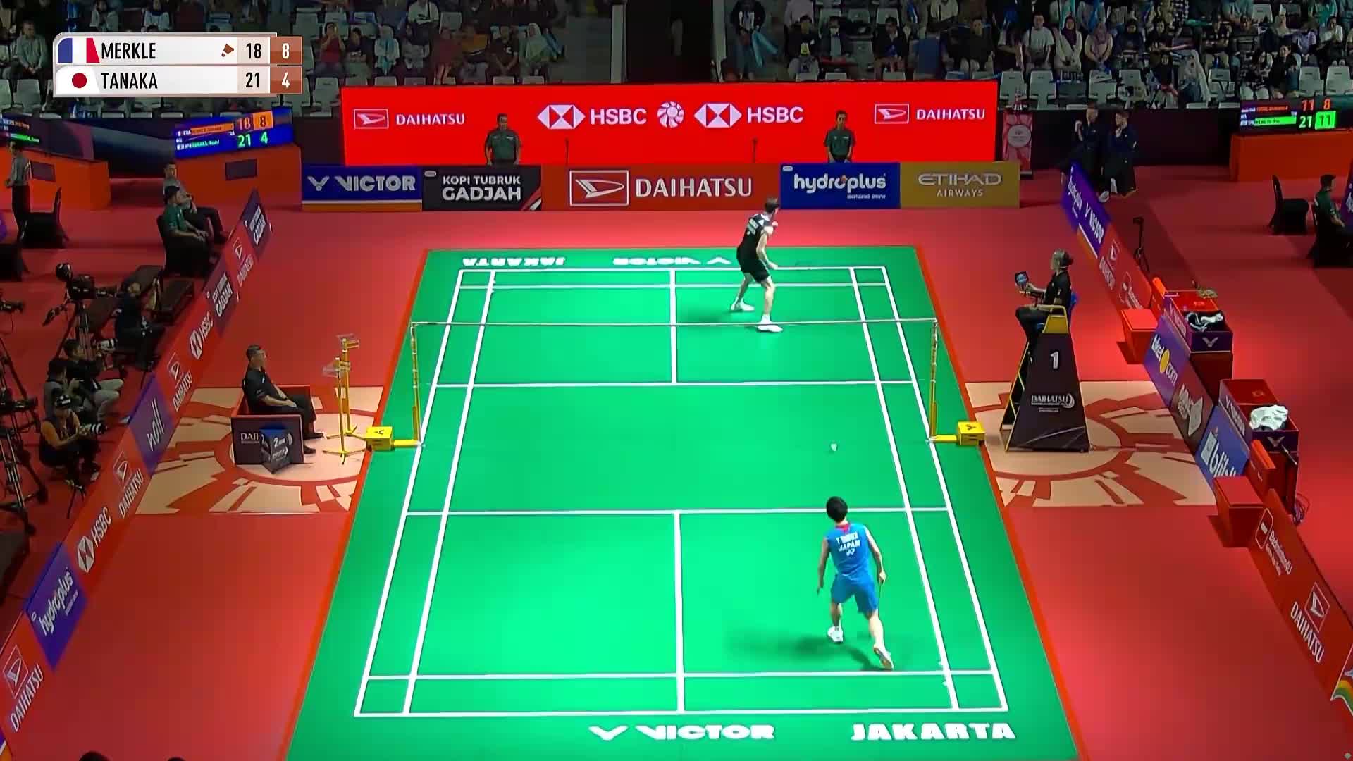 男单	李梓嘉vs普兰诺伊 2026印尼羽毛球大师赛