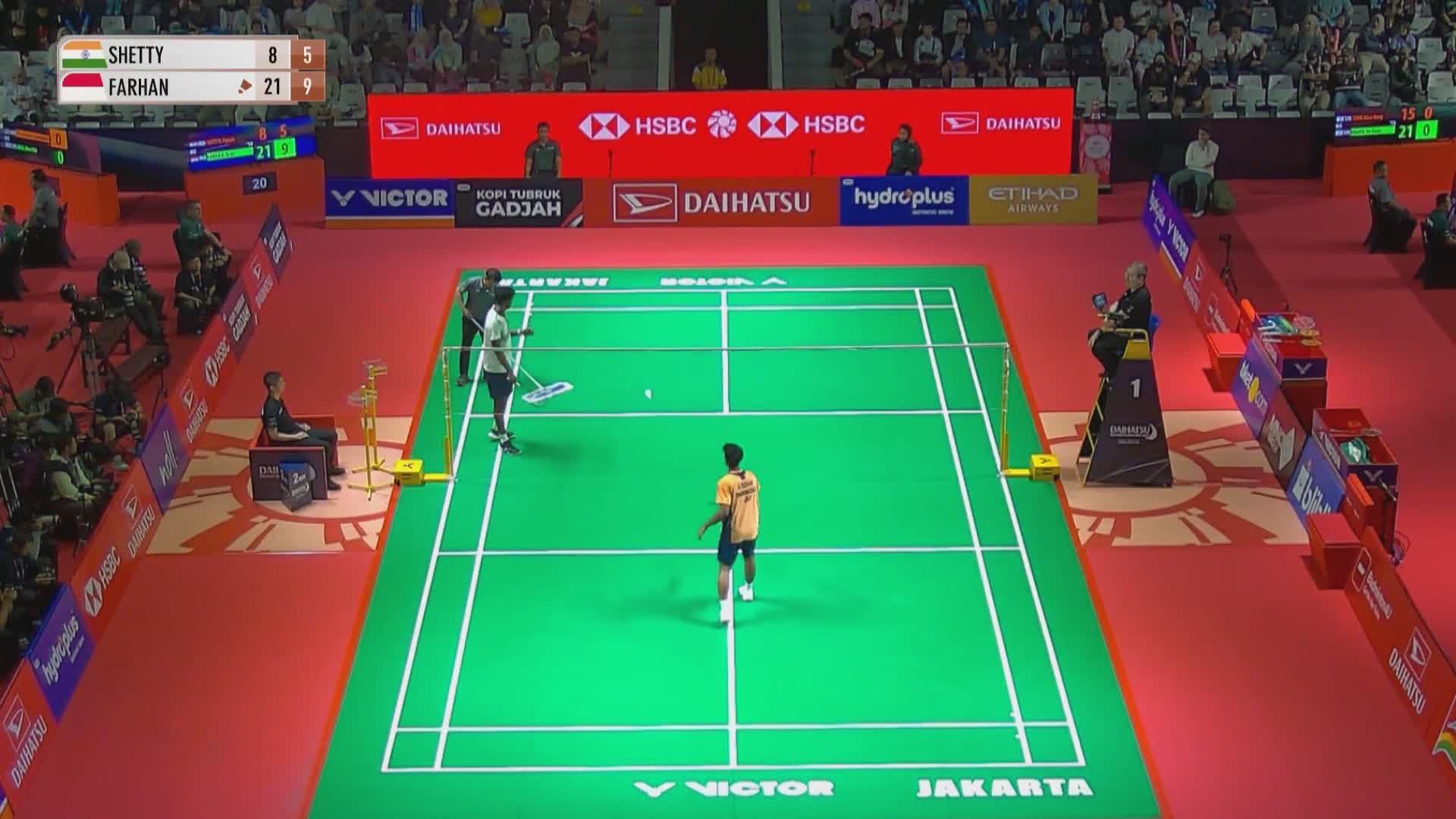 阿尤什vs法汉 2026印尼羽毛球大师赛