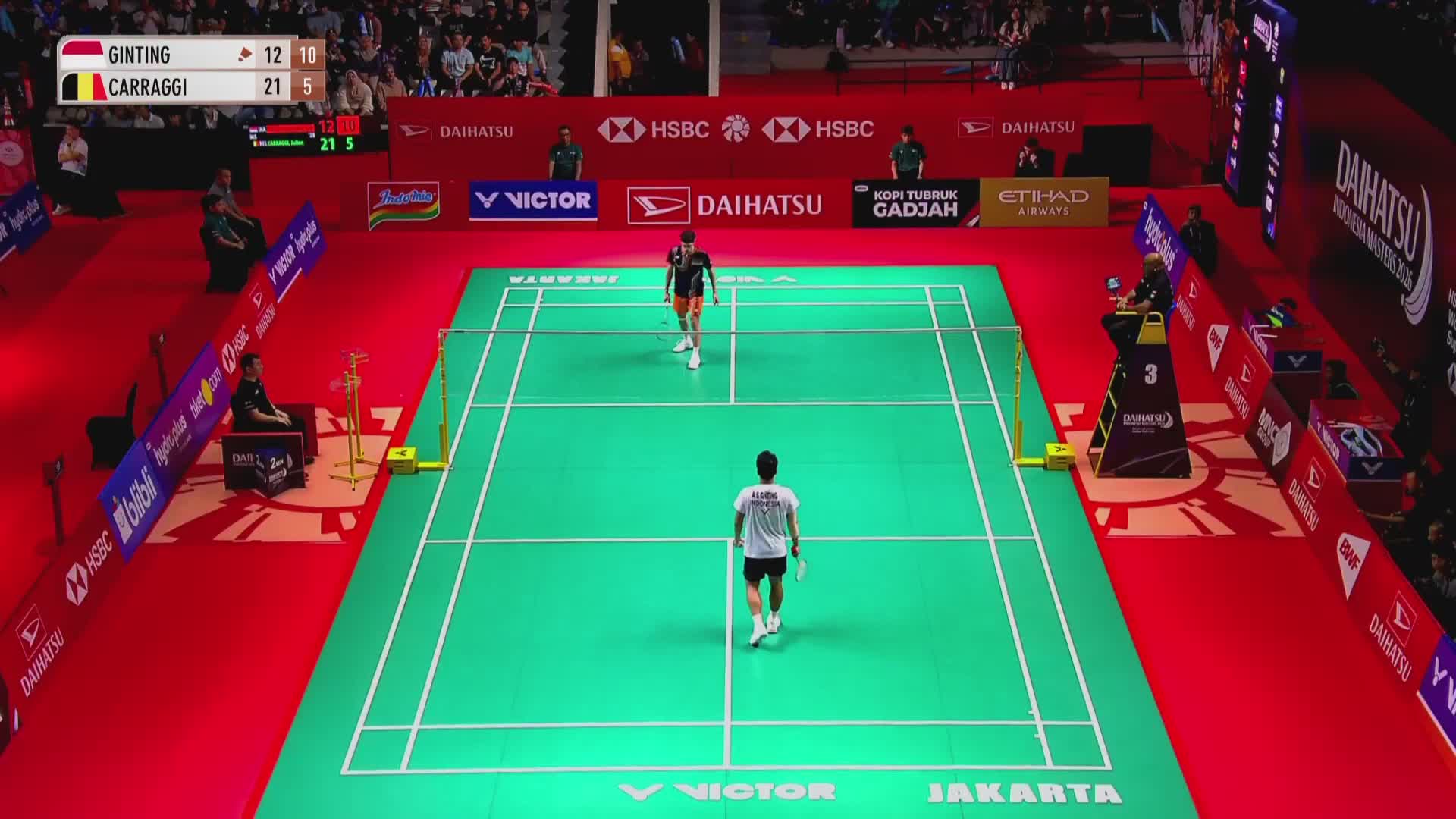 男单 金廷vs朱利安 2026印尼羽毛球大师赛