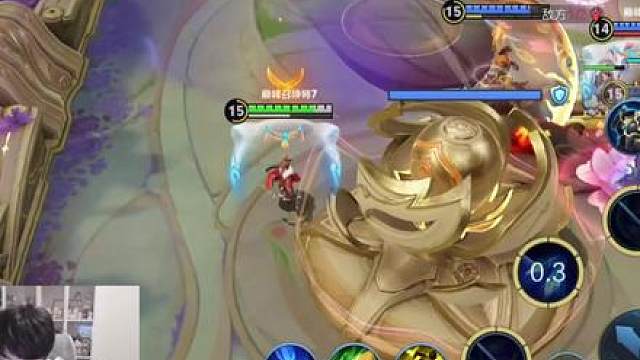 是达摩先动的手！