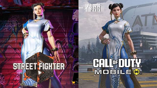 街头霸王6 联动 CODM 表情动作来源对比