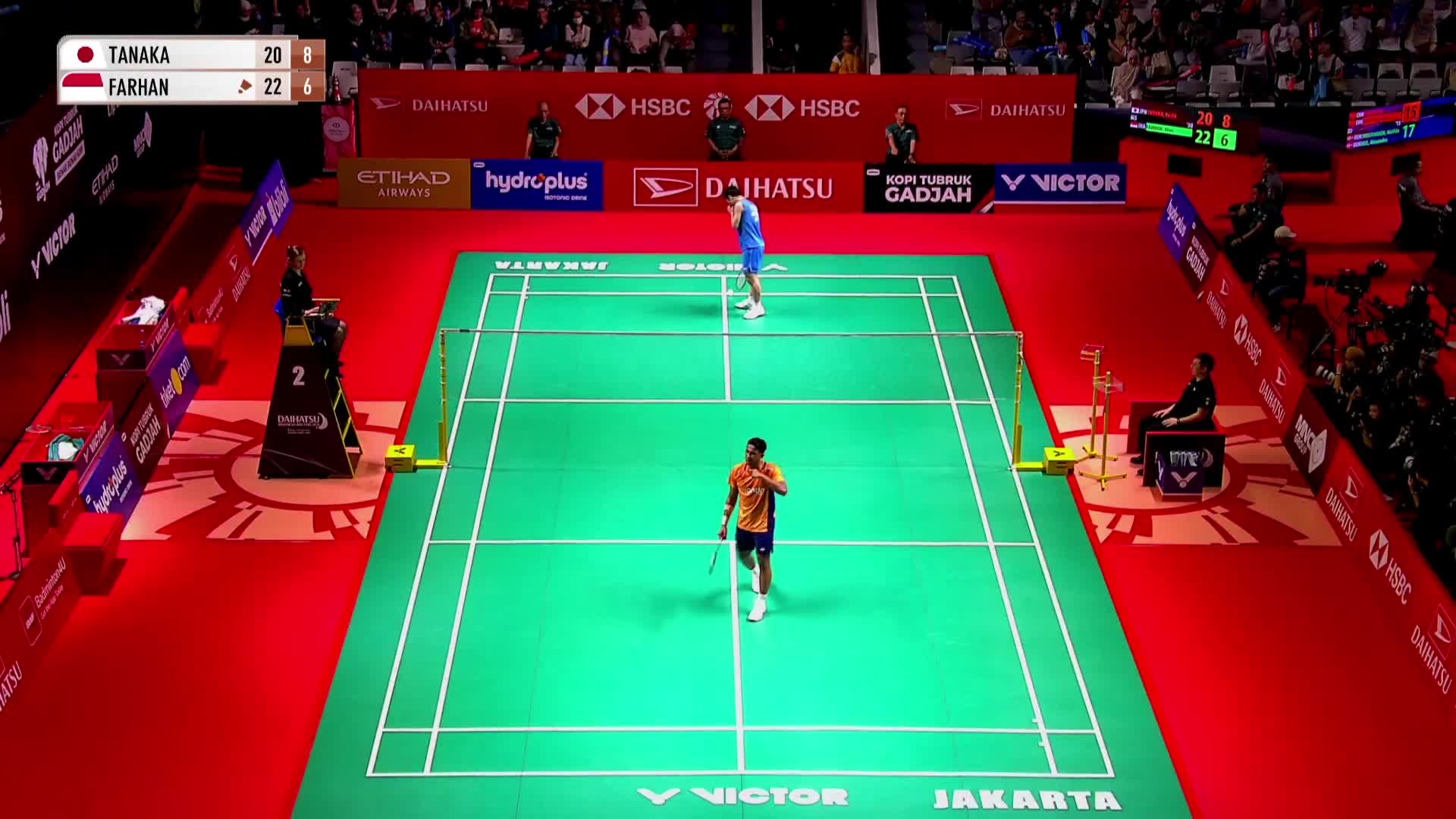 男单 田中涌士vs法汉 2026印尼羽毛球大师赛