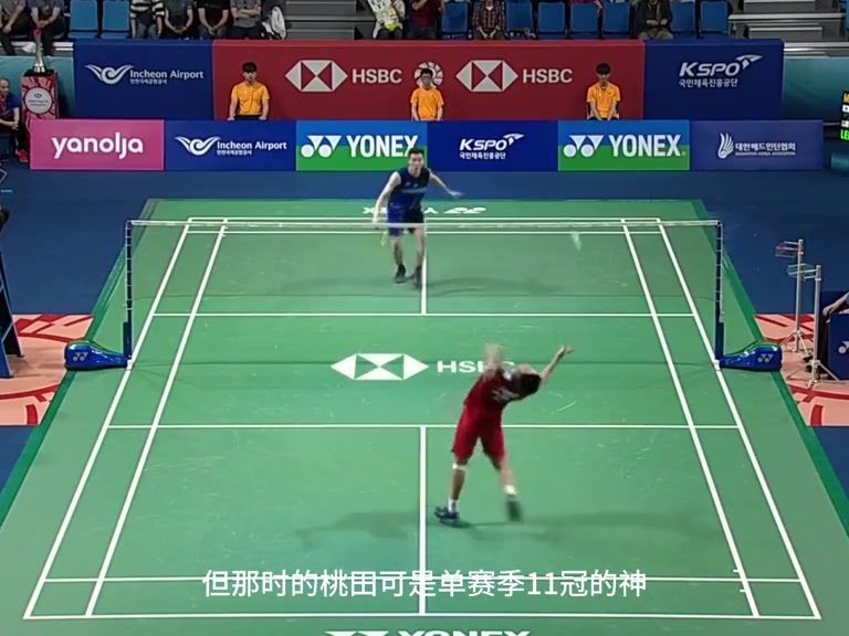 李梓嘉的反手拔剑，把桃田看的目瞪口呆，这是桃田不会的招式