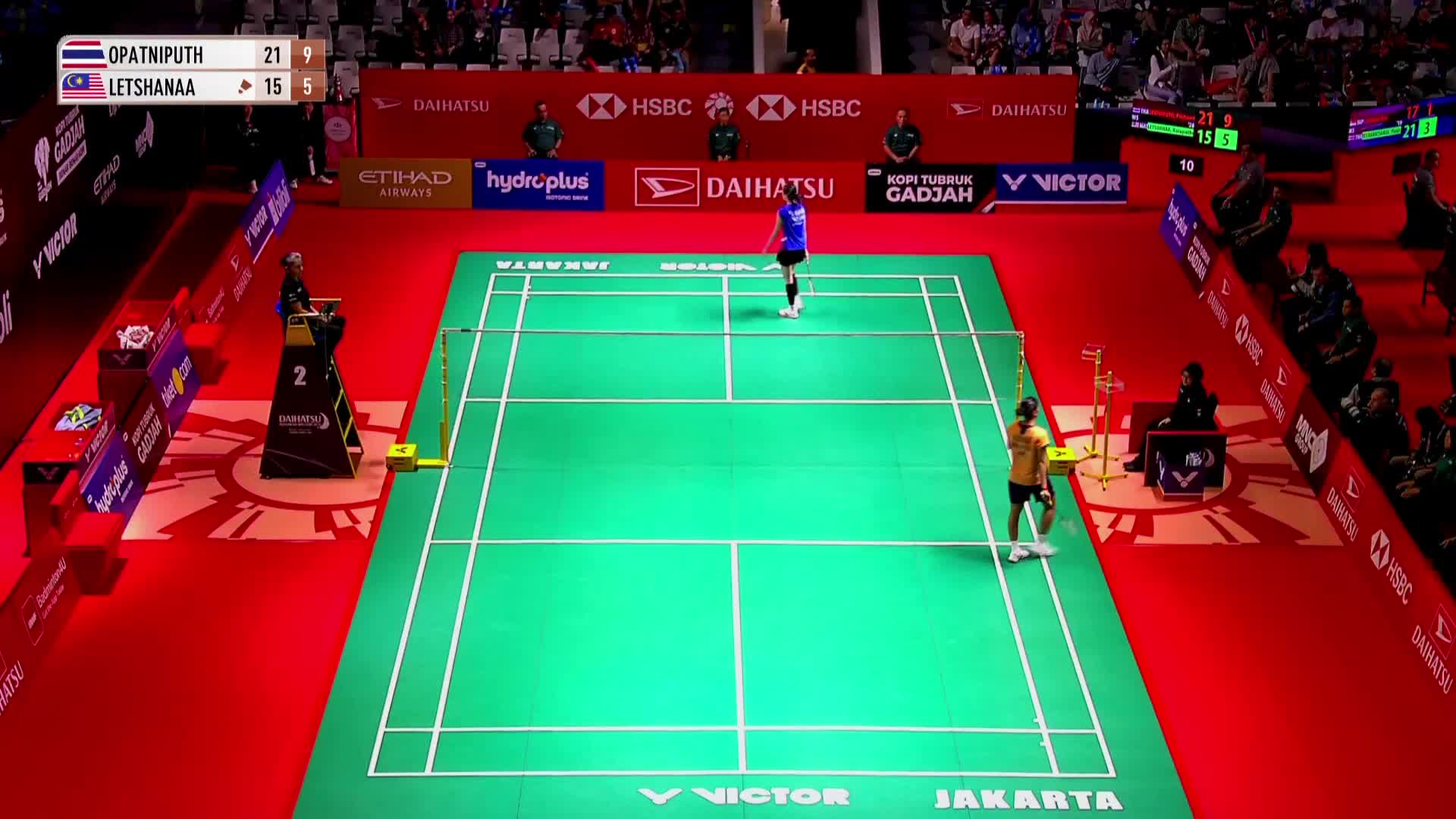 女单 碧查梦vs蕾莎娜 半决赛 2026印尼羽毛球大师赛