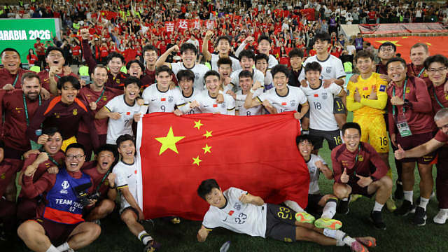 【一起为U23国足加油！】1月24日23:00，U23亚洲杯决赛，中国队对决日本队。追梦脚步永不停歇