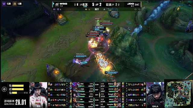 2026LPL第一赛段常规赛组内赛W2D6 【WBG 2:0 JDG】恭喜 拿下第二局比赛胜利，赢下