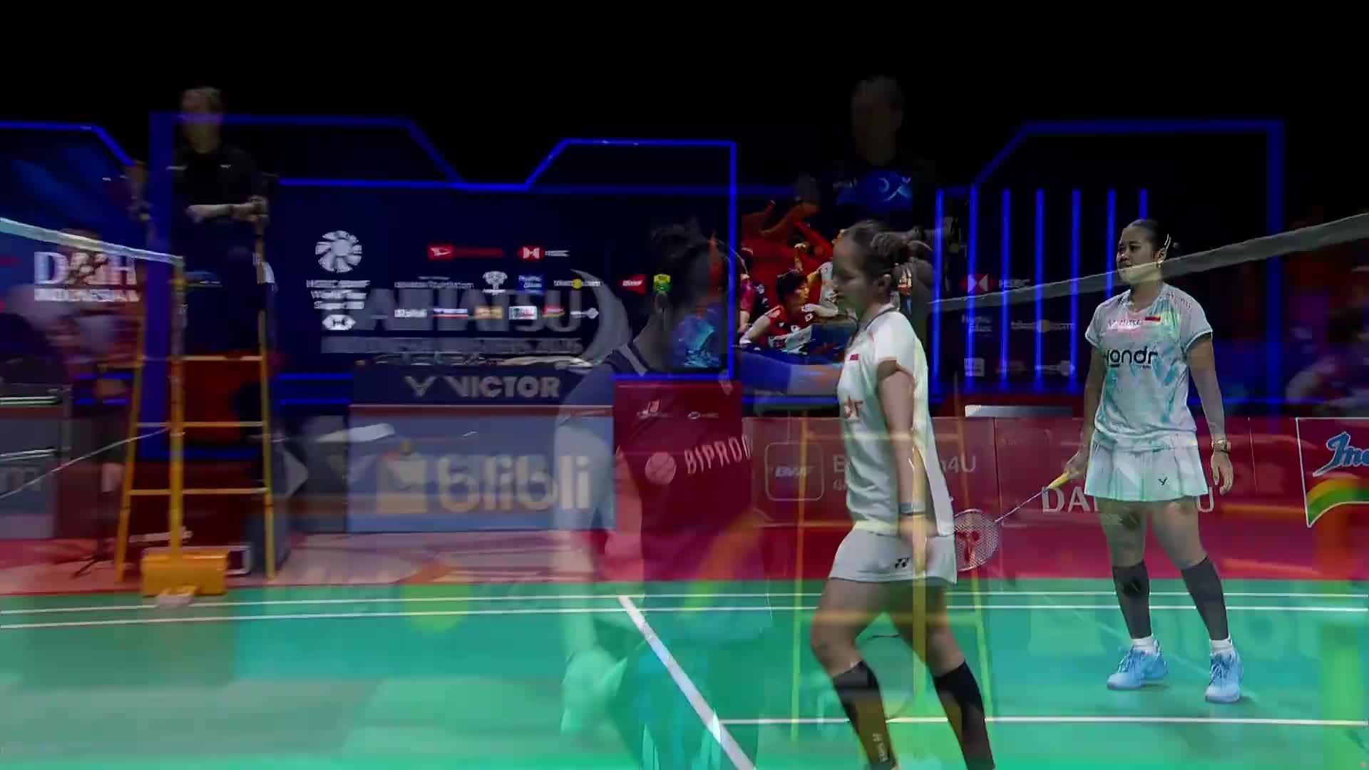 女双 阿莱西娅/费比vs五十岚有纱/高桥美优 半决赛 2026印尼羽毛球大师赛