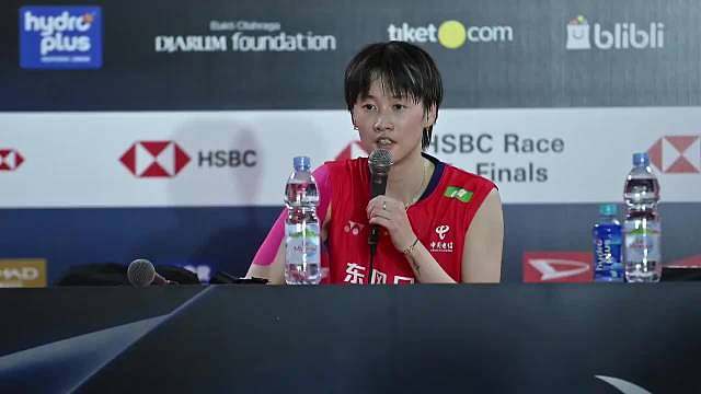 印尼大师赛赛后发布会 Cr：水印 ​​​