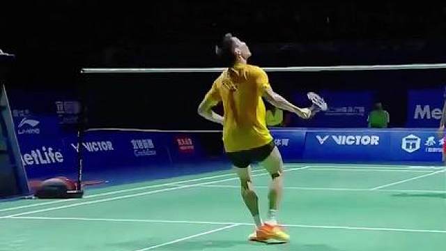 就李宗伟这球，超级丹也只能当背景板