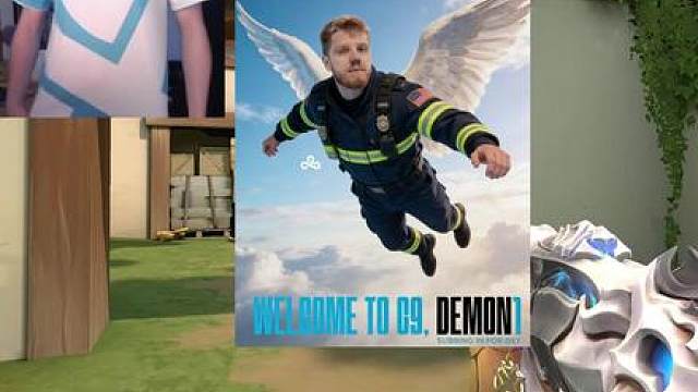 demon1再次TP打比赛，前往C9替补oxy打比赛！