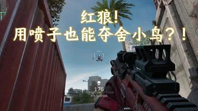 用红狼S12K霰弹枪击杀飞行员夺舍小鸟