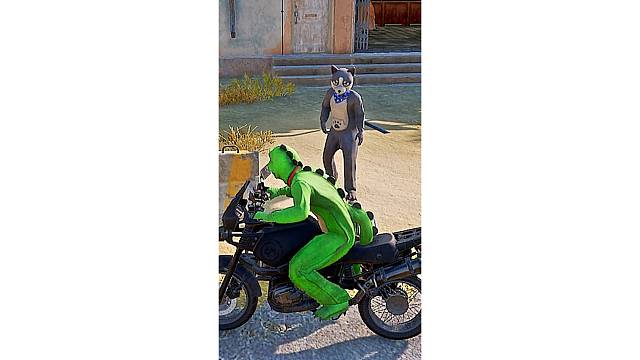 会咬人的哈士奇