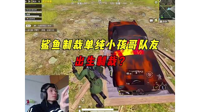 《鲨鱼混入小孩哥队伍，无差别制裁单纯的小孩哥？》