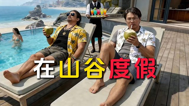 在山谷度假的多斯和117