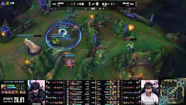 JDG 1-0 BLG 这能翻的啊 ​​​