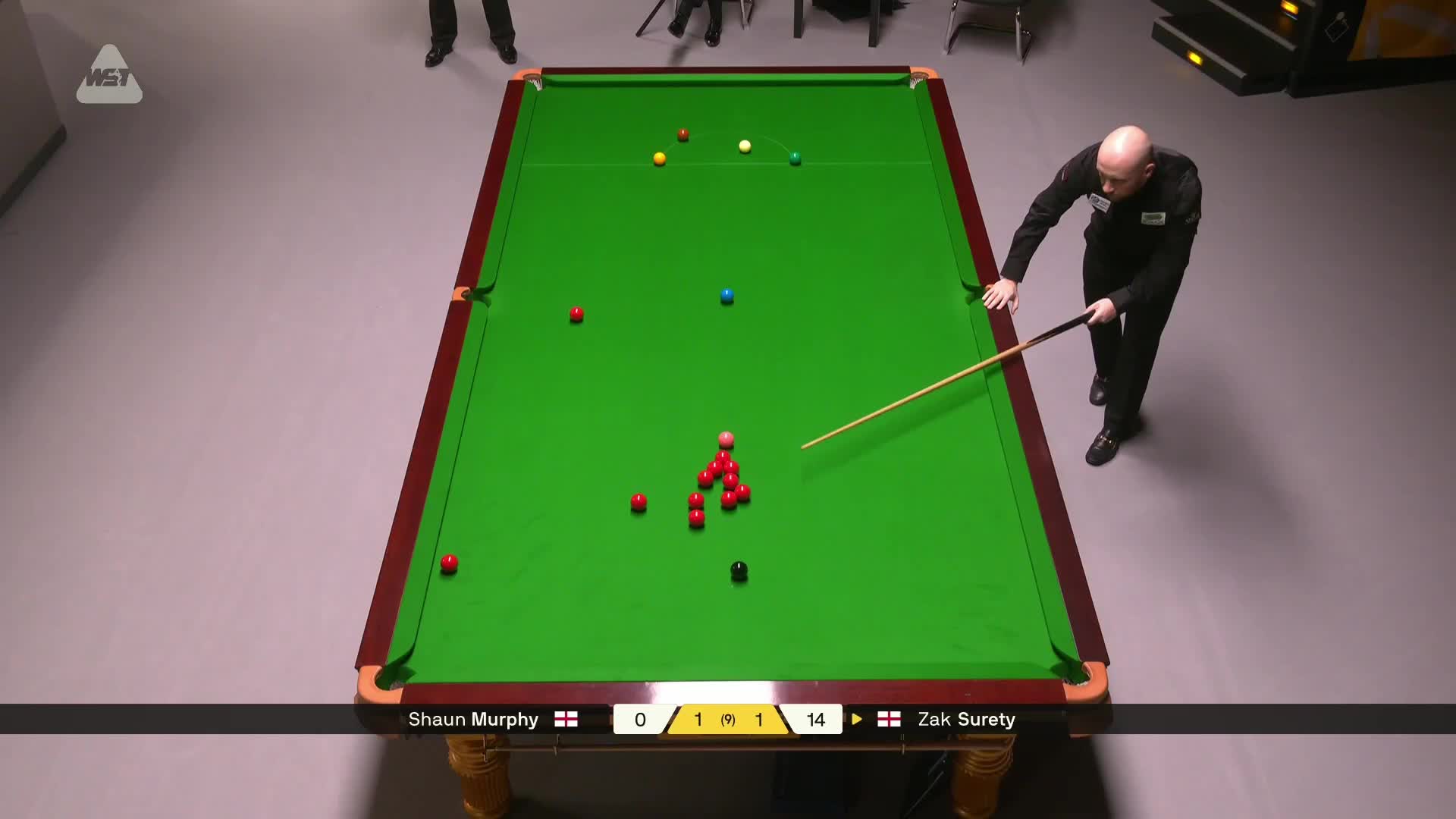 肖恩·墨菲VS扎克·苏尔蒂 2026斯诺克德国大师赛