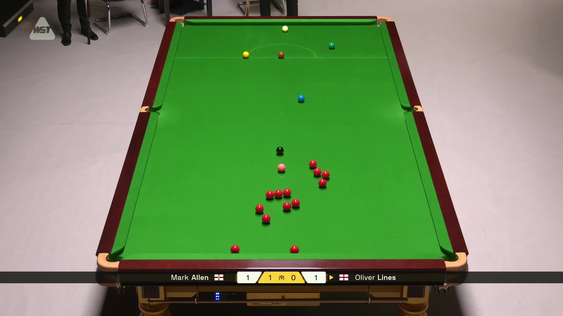 马克·艾伦VS奥利弗·莱恩斯 2026斯诺克德国大师赛