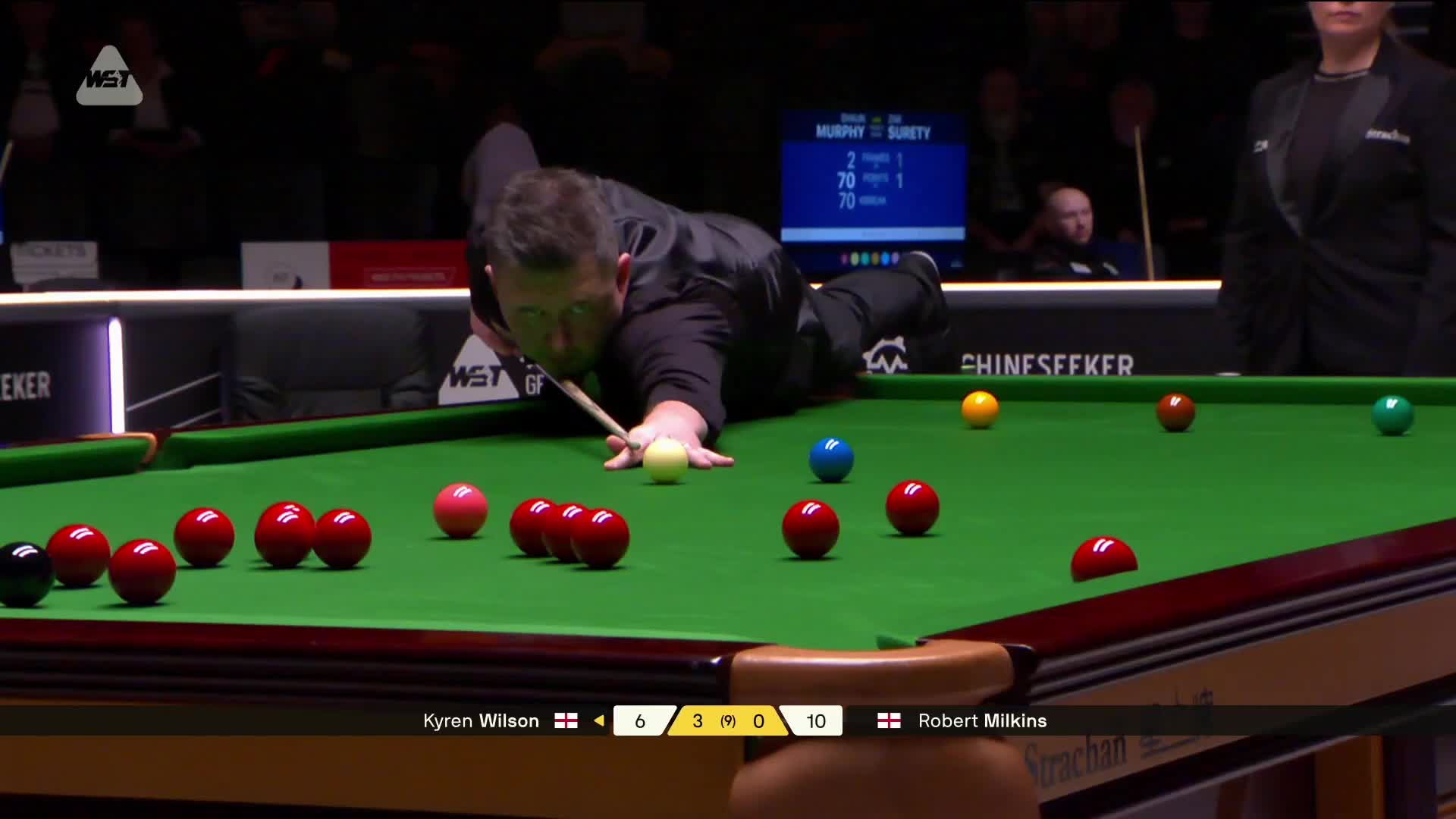 凯伦·威尔逊VS罗伯特·米尔金斯 2026斯诺克德国大师赛