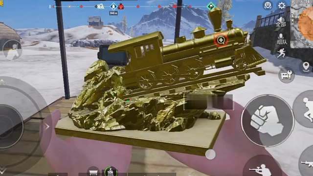 这个黄金火车头真好看