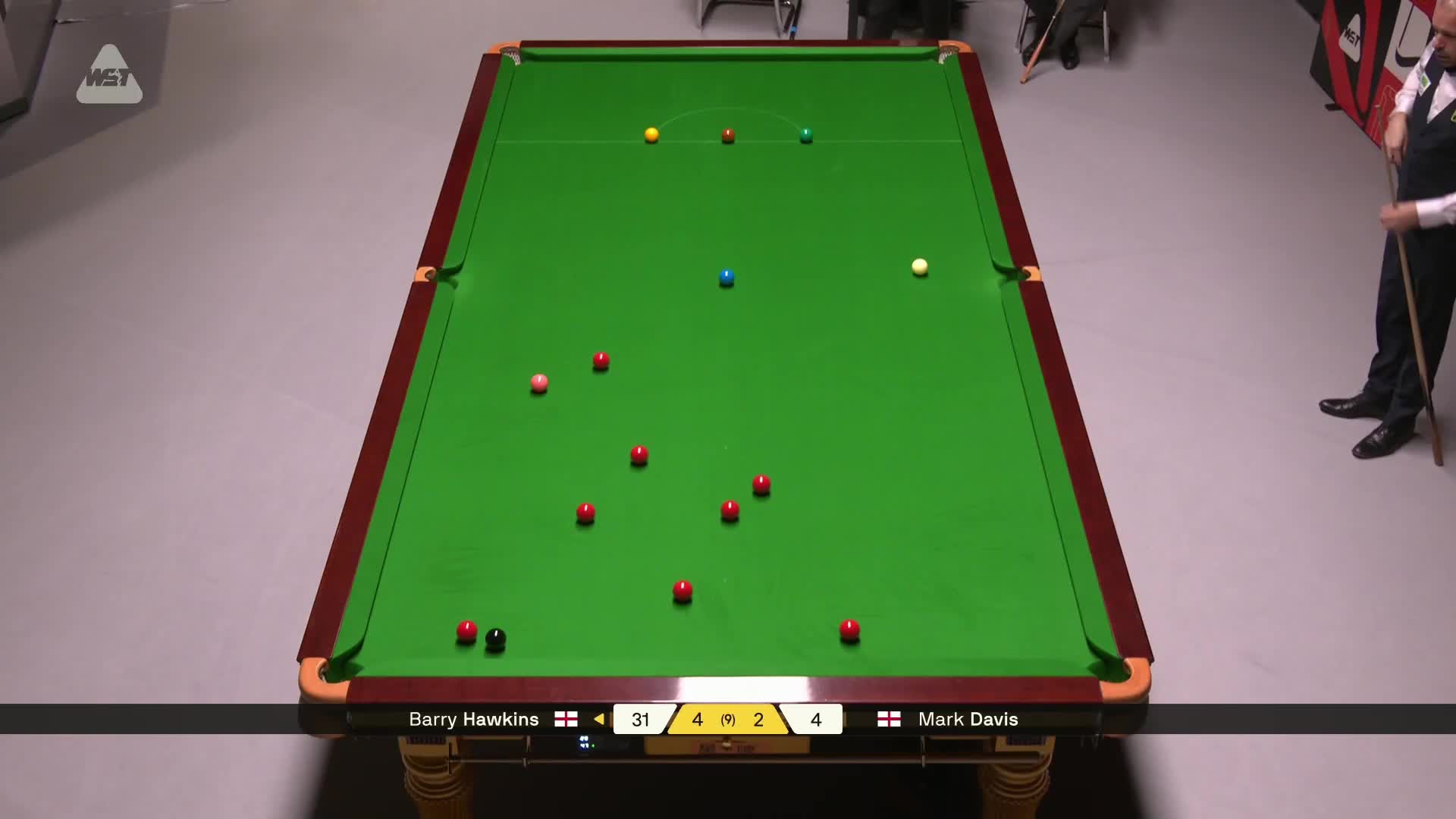[直播]2026斯诺克德国大师赛-4号桌巴里·霍金斯VS马克·戴维斯 2026斯诺克德国大师赛