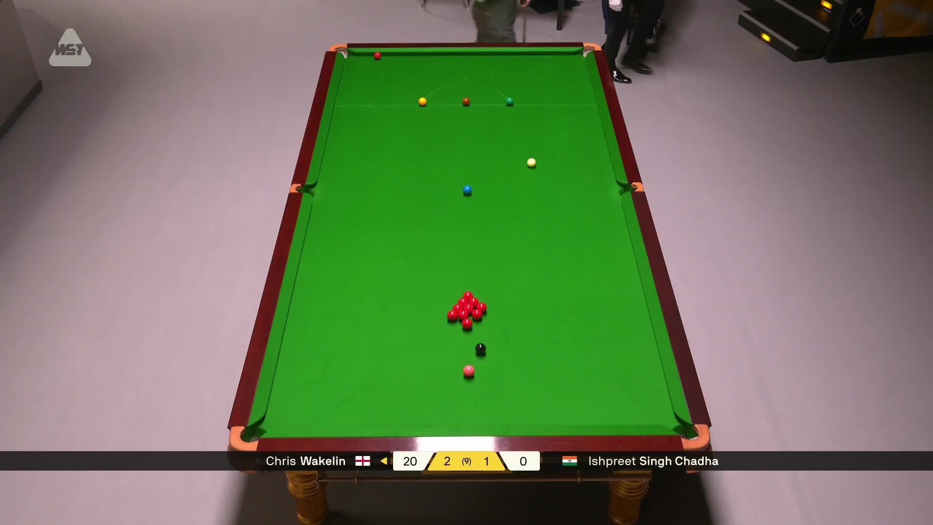 克里斯·沃克林VS辛格·查达 2026斯诺克德国大师赛