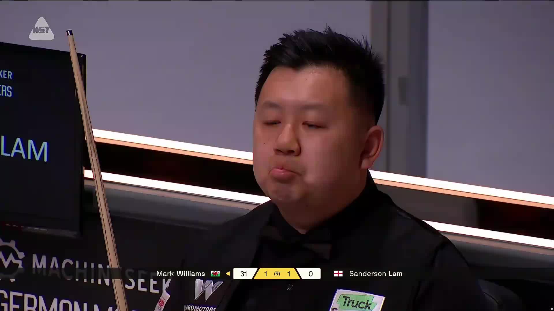 马克·威廉姆斯VS林杉峰 2026斯诺克德国大师赛